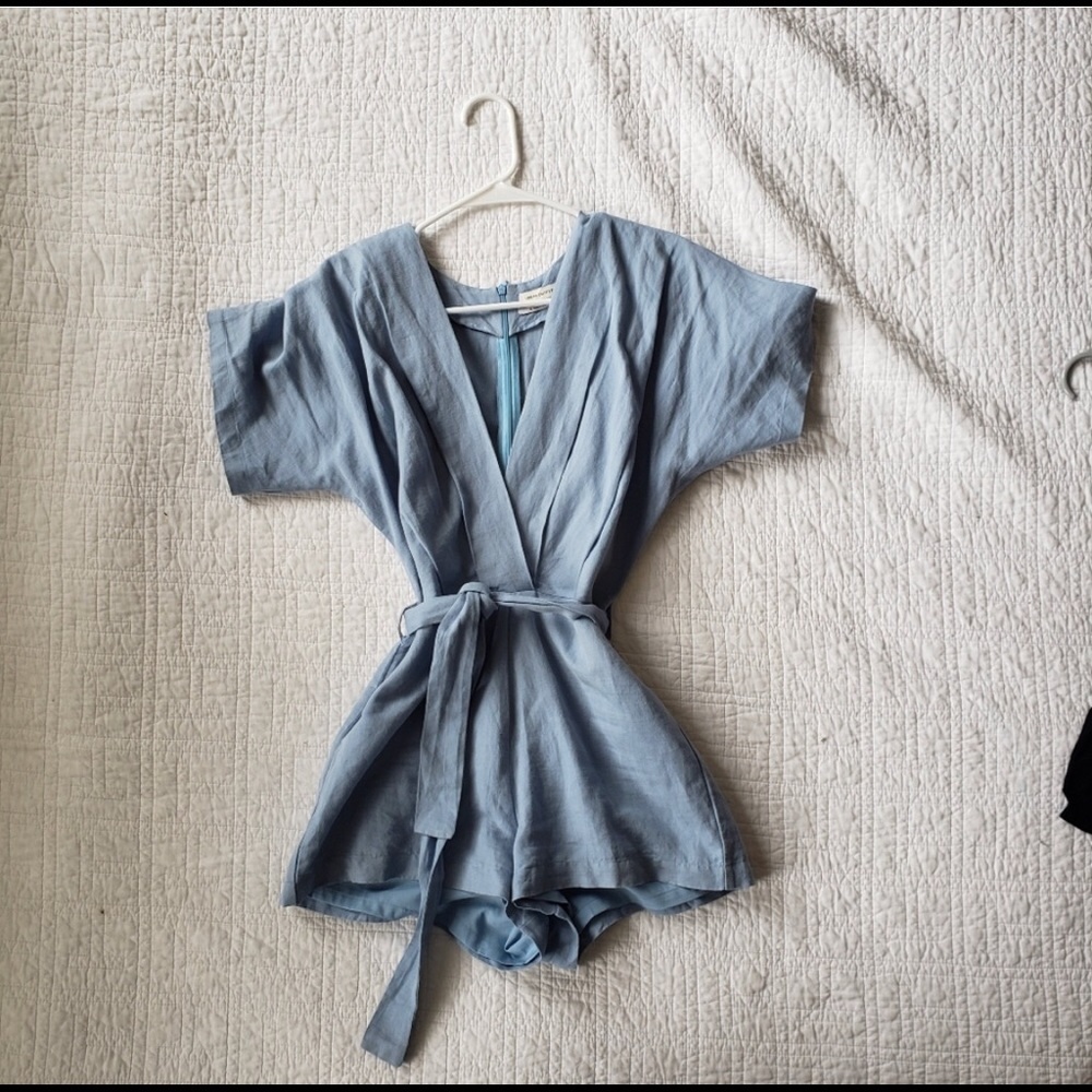 Linen Romper from UO